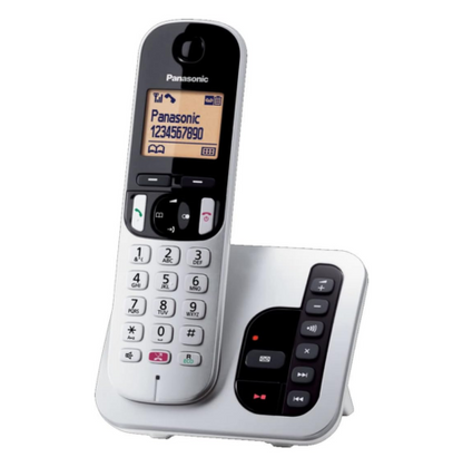 Panasonic KX-TGC260JTS Telefono Cordless Digitale con Segreteria Telefonica