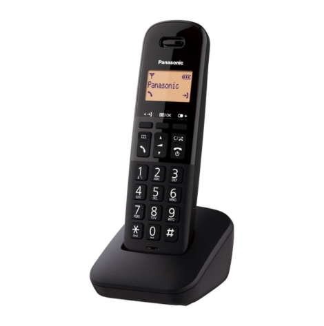 Panasonic KX-TGB610JTB Telefono Cordless DECT Nero